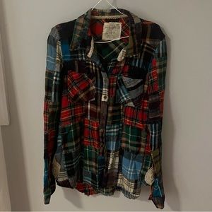 Free people flannel top